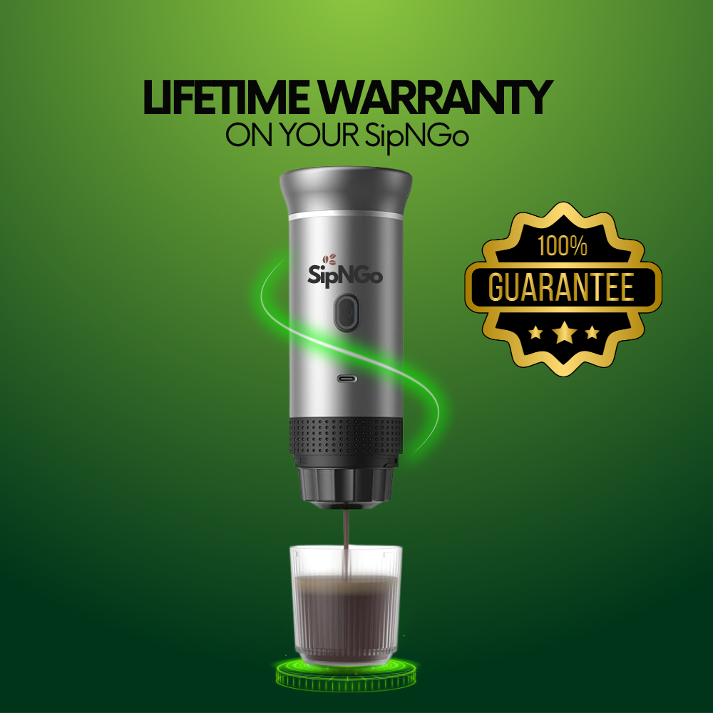 SipNGo™ Lifetime Warranty!